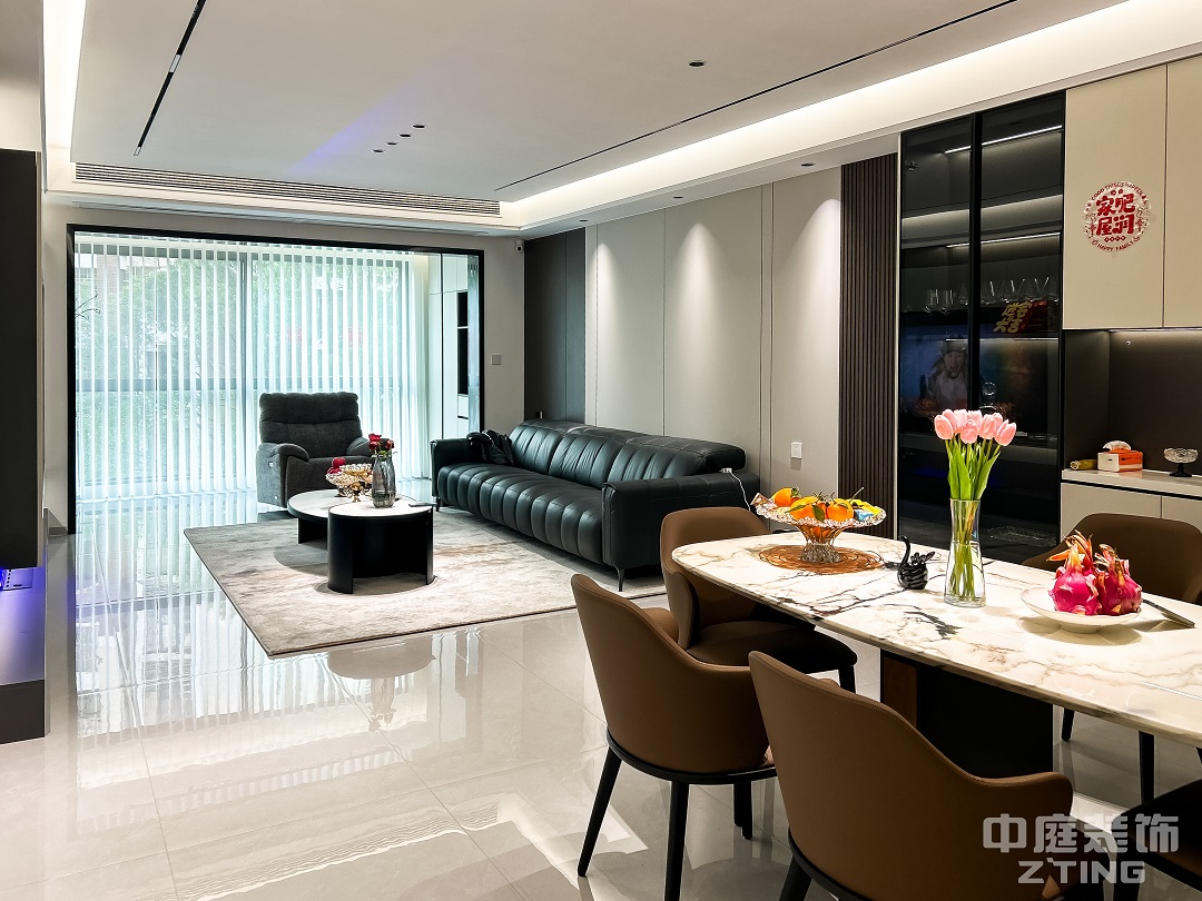 紫羅蘭莊園130㎡現(xiàn)代簡約風