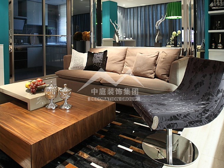 天譽花園92平現(xiàn)代簡約風格案例