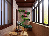 陽臺(tái)怎么裝才好看？看看別人家怎么裝吧！