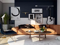 這三種沙發(fā)墻面，讓設(shè)計(jì)師忍不住點(diǎn)贊！